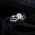 Vixonna Women's Moissanite Wedding Ring 925 Silver 1ct D Color VVS1