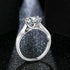 Vixonna Women's Moissanite Wedding Ring 925 Silver D Color VVS1 Round