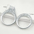 Vixonna Women's Moissanite Wedding Ring Set 925 Silver D Color VVS1 Princess