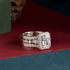 Vixonna Women's Moissanite Wedding Ring Set 925 Silver Detachable Guard