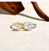 Vixonna Women's Oval Cut Moissanite Engagement Ring 925 Silver D Color VVS1
