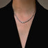 Vixonna Women's Pear Cut Moissanite Pendant Necklace 925 Silver D Color VVS1