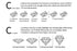 Vixonna Women's Round Moissanite Solitaire Ring 925 Silver D Color VVS1