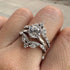 Vixonna Women's Wedding Ring Enhancer Crown Guard Band 925 Silver
